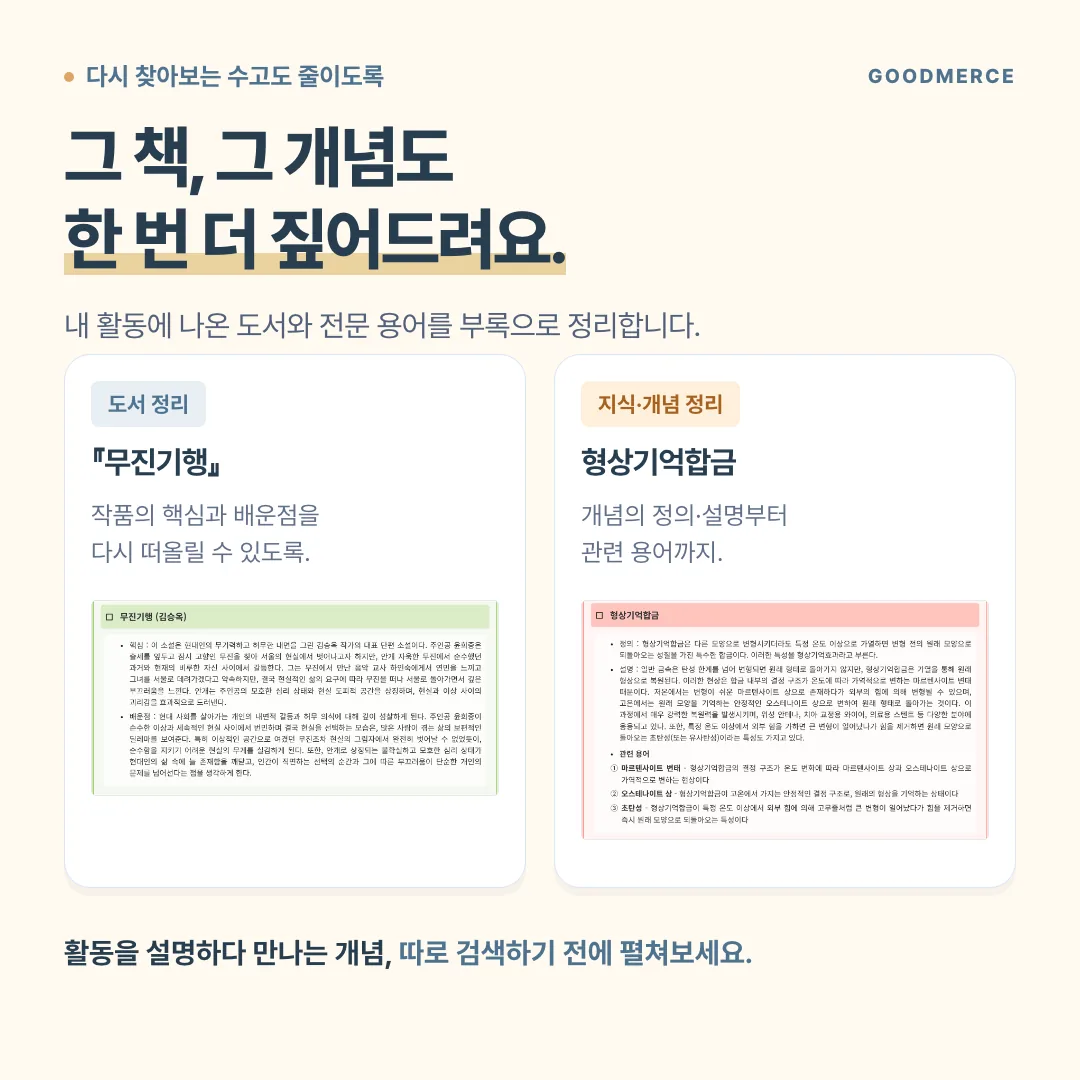 면접 시크릿북 도서와 개념 부록